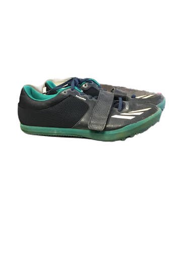 Used Adidas S42048 Track & Field Cleats Adult Navy Blue Senior 11.5 11730-S000054715