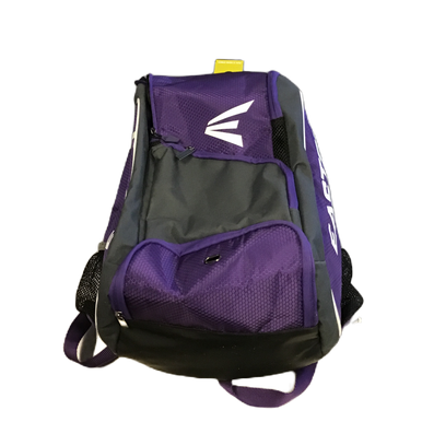 Used Easton GAME READY BB/SB Player Backpack Purple 11730-S000065906