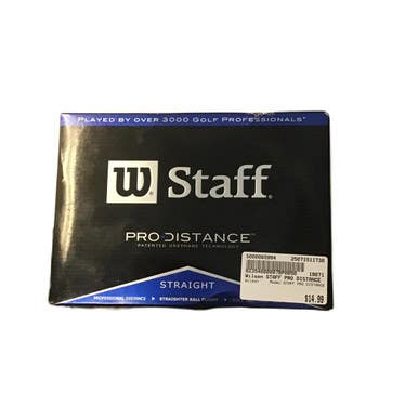 Used Wilson STAFF PRO DISTANCE 12 Pack - Golf Balls 11730-S000065994