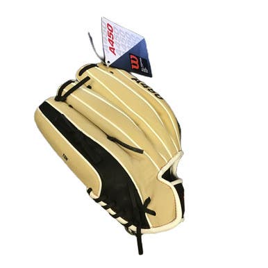 Used Wilson A450 BB/SB Glove RH Throw Tan 12" 11730-S000066313