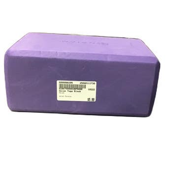 Used Gaiam Yoga Block Purple 11730-S000066395