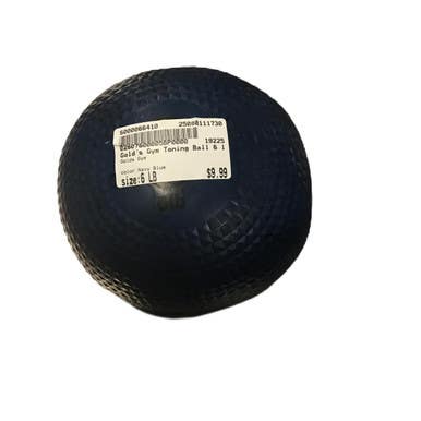 Used Golds Gym Slam Ball Navy Blue 6 lb 11730-S000066410