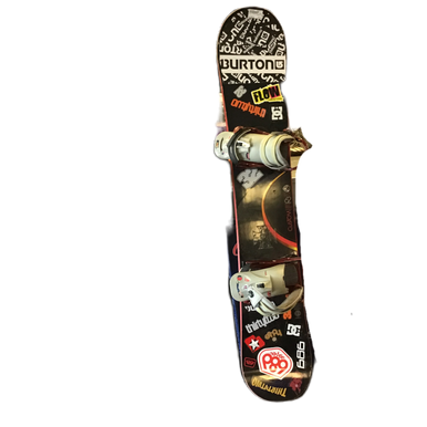 Used Burton CUSTOM Mens Board/Bindings Black 162 cm 11730-S000066509