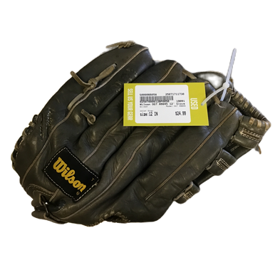 Used Wilson OG7 A9845 BB/SB Glove RH Throw Grey 12" 11730-S000066058