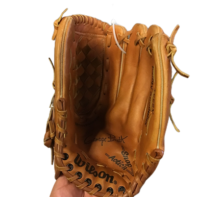 Used Wilson A2331 BB/SB Glove RH Throw Orange 12 1/2" 11730-S000066233