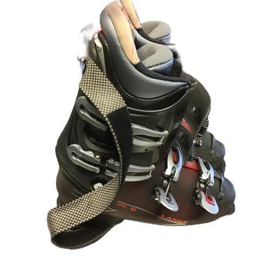 Used Lange CRL 90 Mens DH Ski Boot Black 305 MP - M12.5 11730-S000066957