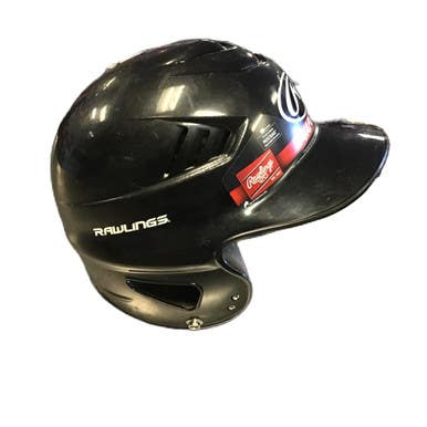 Used Rawlings RCFH Batting Helmet No Mask Black One Size 11730-S000066951