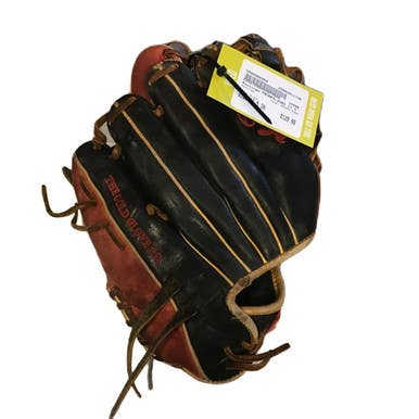 Used Rawlings PRONP4-2SBG BB/SB Glove RH Throw Black 11 1/2" 11730-S000066959