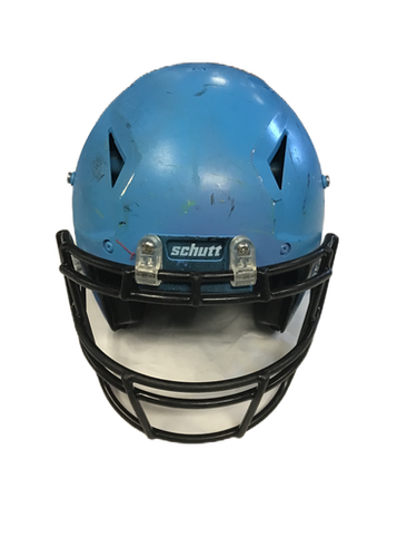 Used Schutt YOUTH VENGEANCE A11 FB Helmet Carolina Blue MD 11730-S000065373