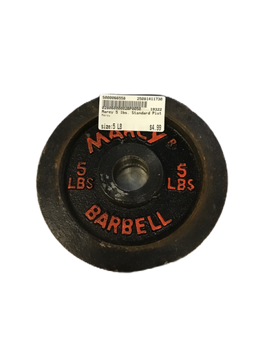 Used Marcy Standard Plate (Each) 5 lb 11730-S000066558