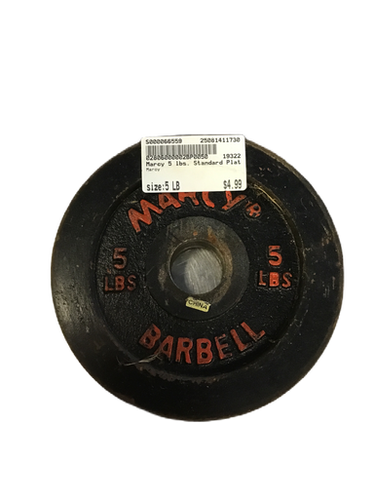 Used Marcy Standard Plate (Each) 5 lb 11730-S000066559