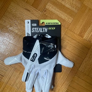 White Adult XL Gloves (New)