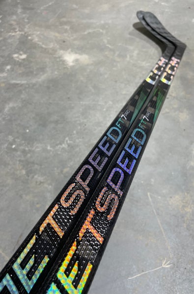 CCM TRIGGER 8 PRO DRESSED AS FT7 Pro 2 PACK Pro Stock Hockey Stick Grip P28 75 Flex Left 6650