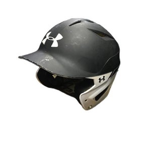Used Under Armour UABH2-100 Batting Helmet No Mask Black One Size 11730-S000066753