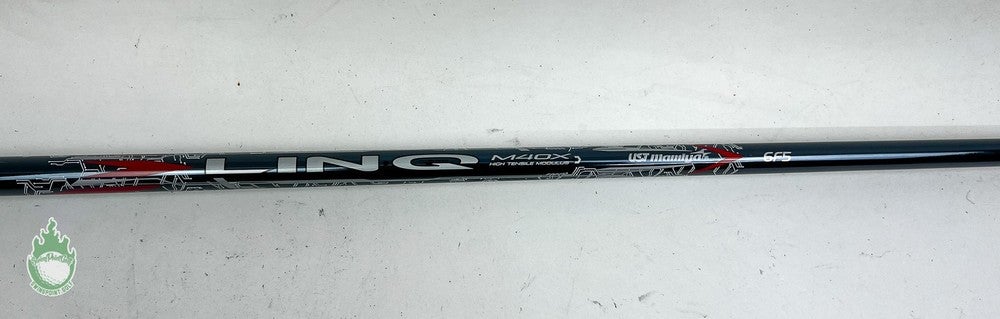 UST Mamiya LINQ M40X Red 6F5 X-Stiff Graphite Driver Shaft Taylormade Tip 43.5
