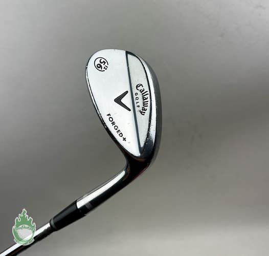 Used Right Handed Callaway Forged+ 56-12* Wedge Flex Steel Golf Club