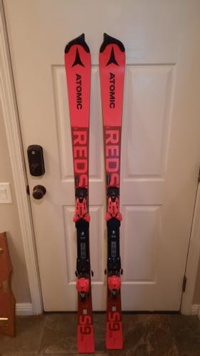 Men's 2022 Racing 165 cm Atomic Redster S9 Skis With Bindings Max Din 16 (Used)