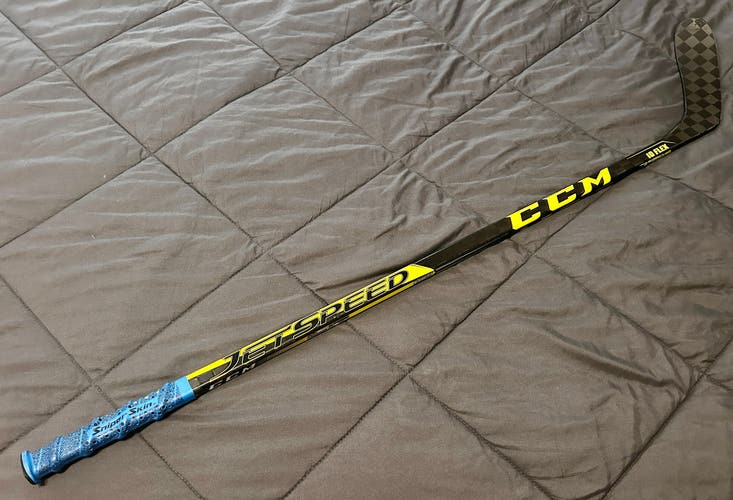 Youth CCM JetSpeed Left Hand Hockey Stick P28 - Sniper Skin included (Used)