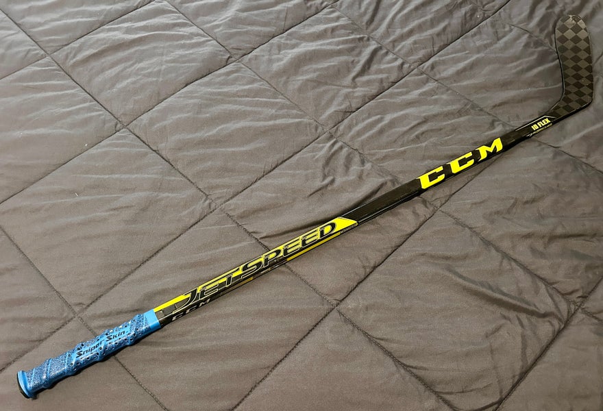 Youth CCM JetSpeed Left Hand Hockey Stick P28 - Sniper Skin included (Used)