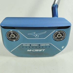 Mizuno M.Craft V Blue Ion 35" Putter Right Steel # 202431