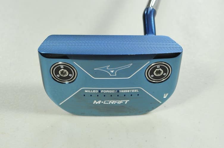 Mizuno M.Craft V Blue Ion 35" Putter Right Steel # 202431
