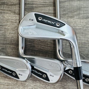 Callaway Apex CB 24 Iron Set 7-GW / Steelfiber Graphite, Stiff Flex (155)