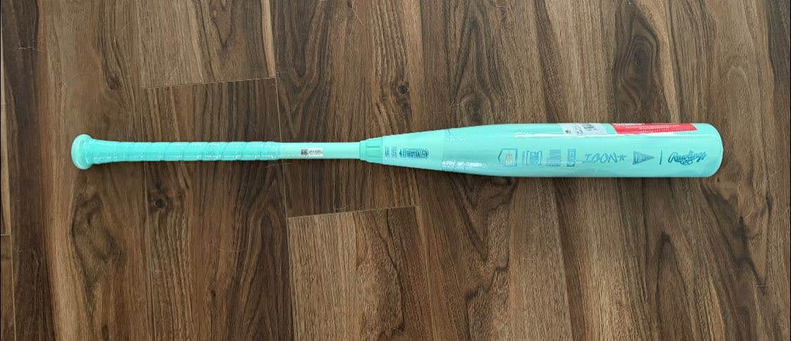 2026 Rawlings icon Bat (-8) 24 oz 32" (New in wrapper)