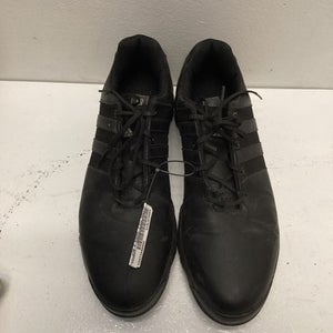 Used Adidas Mens Golf Shoes Black Senior 9 11443-S000197615