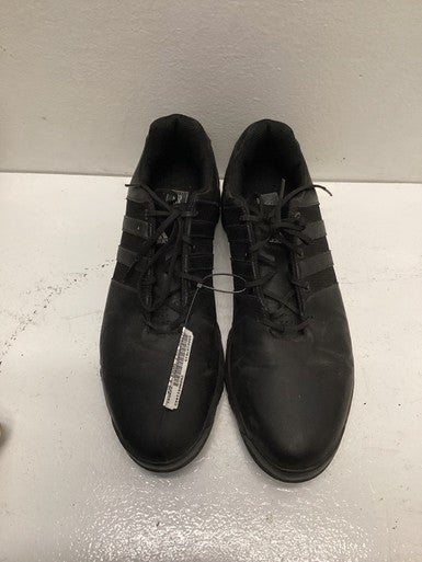 Used Adidas Mens Golf Shoes Black Senior 9 11443-S000197615