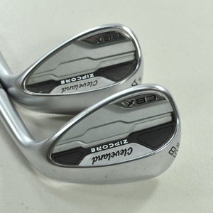 Cleveland CBX Zipcore 54*, 58* Wedge Set RH Catalyst Spinner 80 Graphite #202328