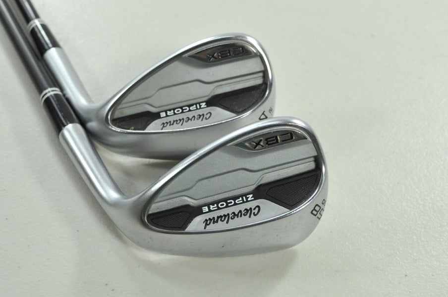 Cleveland CBX Zipcore 54*, 58* Wedge Set RH Catalyst Spinner 80 Graphite #202328