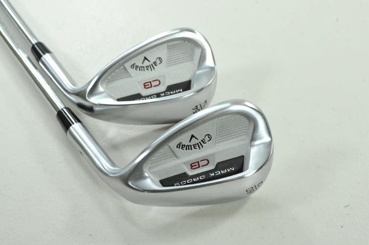 Callaway Mack Daddy CB 54*, 60* Wedge Set Right Steel # 202315