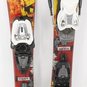 Nordica Hotrod Kids Skis with Bindings - 80 cm Used
