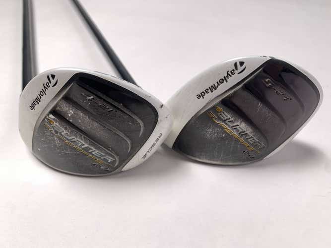 TaylorMade Burner Superfast 2.0 4 & 5 Hybrid Set 21* 25* REAX Regular Mens RH