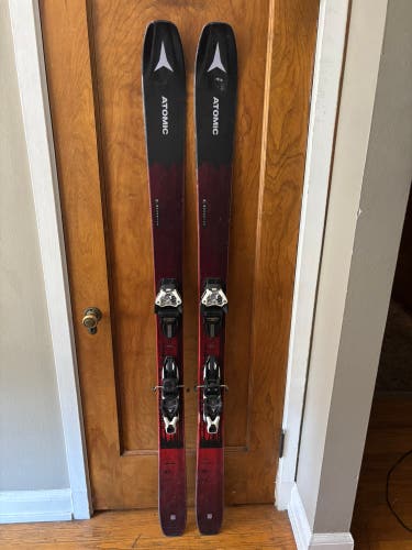 Atomic Maverick 95 Ti with Adjustable Atomic Warden MNC Bindings