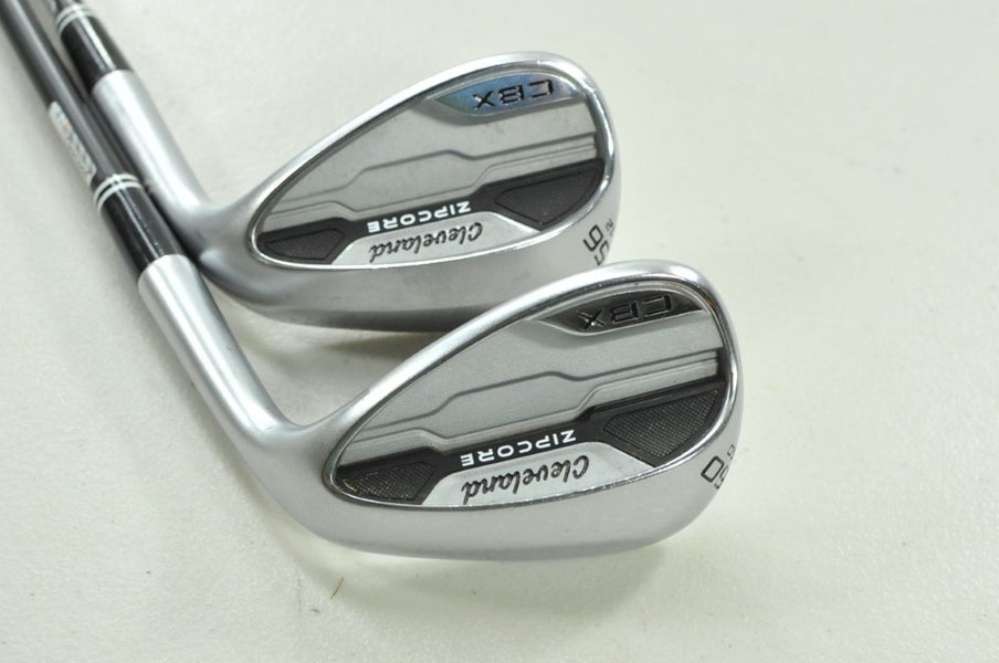 Cleveland CBX Zipcore 56*, 60* Wedge Set RH Catalyst Spinner 80 Graphite #202330