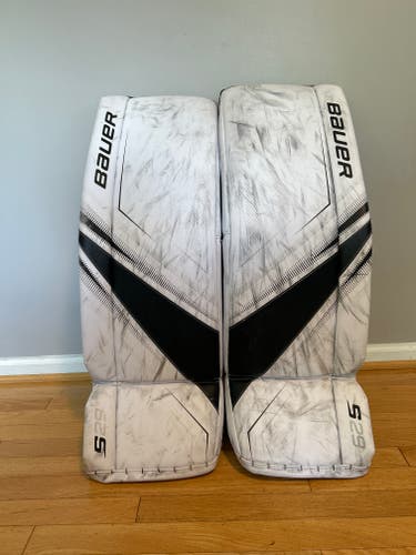 Medium Bauer Supreme S29 Goalie Leg Pads (Used)