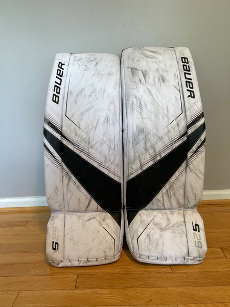 Medium Bauer Supreme S29 Goalie Leg Pads (Used)