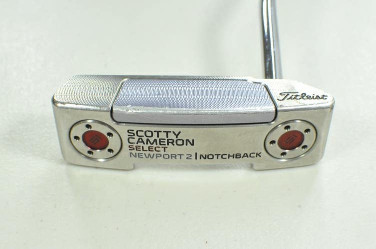 Titleist 2016 Scotty Cameron Select Newport 2 Notchback 34" Putter RH  # 202457