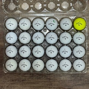 24 Callaway Warbird Golf Balls - 5A MINT CONDITION ONLY