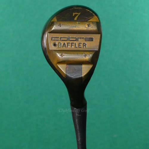 VINTAGE Cobra Baffler Laminated Fairway 7 Wood Factory Steel Regular