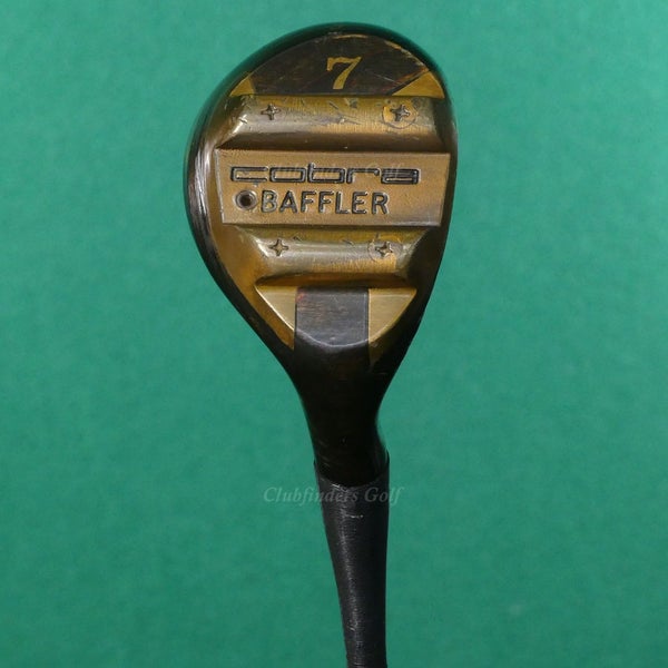 VINTAGE Cobra Baffler Laminated Fairway 7 Wood Factory Steel Regular