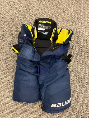 Junior Small Bauer Supreme Mach Hockey Pants (Used)