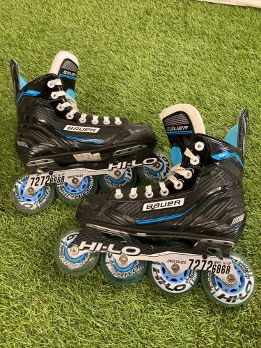 Junior Bauer RSX Inline Skates Regular Width Size 3 (Used)