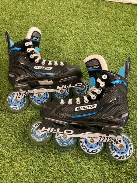 Junior Bauer RSX Inline Skates Regular Width Size 3 (Used)