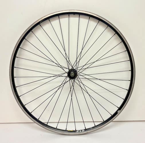 Mavic A319 10-Speed 36-Spoke Black Aluminum 700C Wheelset Deore LX T670 Hubs