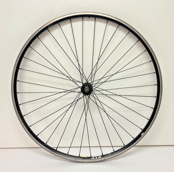 Mavic A319 10-Speed 36-Spoke Black Aluminum 700C Wheelset Deore LX T670 Hubs