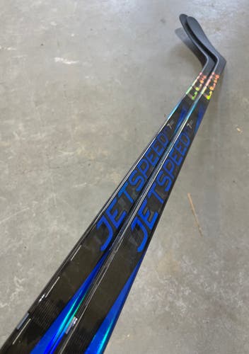 CCM JETSPEED FT7 PRO 2 PACK Pro Stock Hockey Stick Grip P90 70 Flex Left 6649