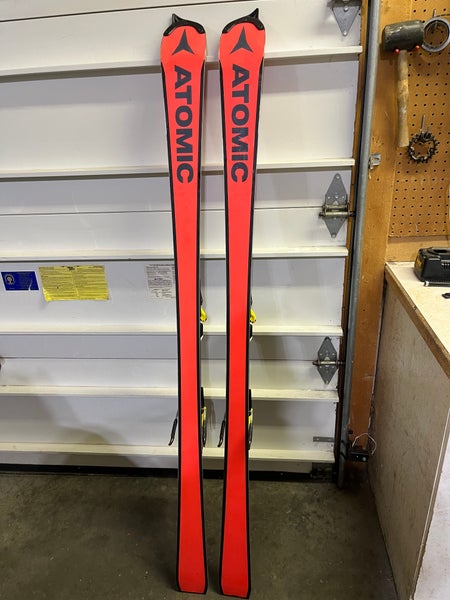 Men's 2023 165 cm Skis With Bindings Max Din 12