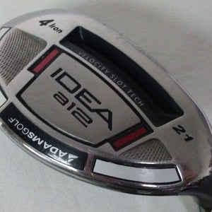 Adams Idea A12 4 iron 21* Hybrid (Proforce VTS, REGULAR) 4h Rescue